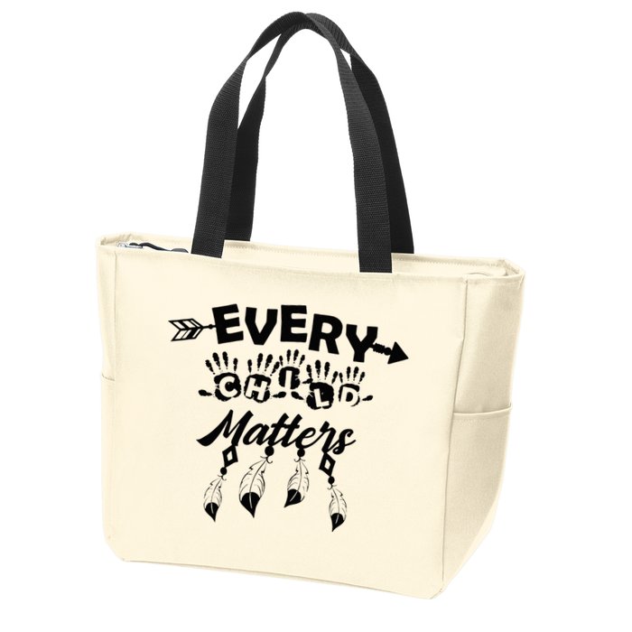 Every Orange Day Child Kindness All The Children Matters Zip Tote Bag