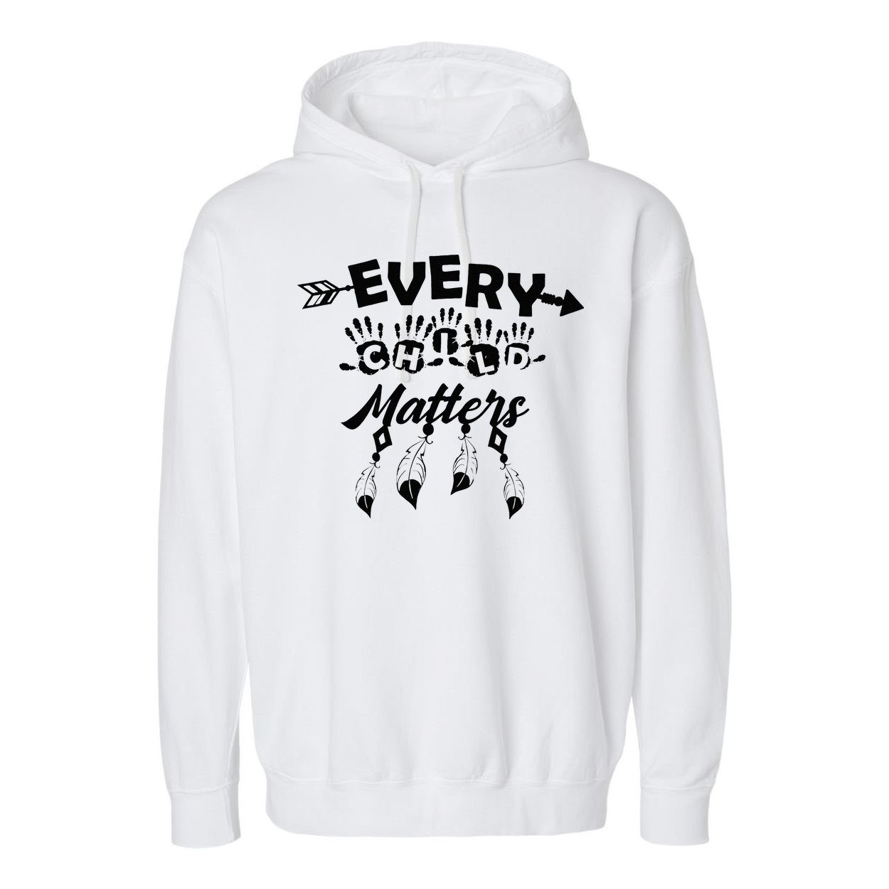 Every Orange Day Child Kindness All The Children Matters Garment-Dyed Fleece Hoodie