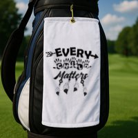 Every Orange Day Child Kindness All The Children Matters Golf Towel