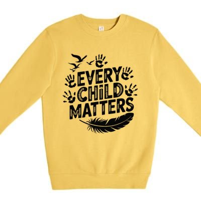 Every Orange Day Child Kindness Matter 2024 Anti Bully Premium Crewneck Sweatshirt