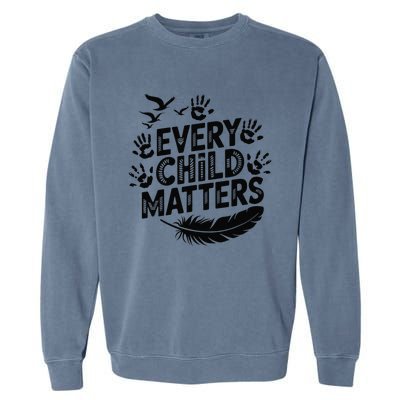 Every Orange Day Child Kindness Matter 2024 Anti Bully Garment-Dyed Sweatshirt