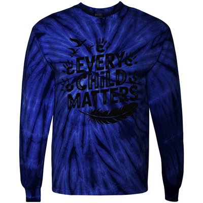 Every Orange Day Child Kindness Matter 2024 Anti Bully Tie-Dye Long Sleeve Shirt