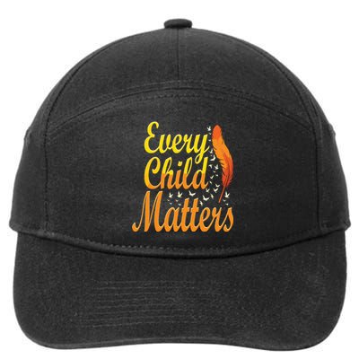 Every Orange Day Child Kindness Matter 2024 Anti Bully 7-Panel Snapback Hat