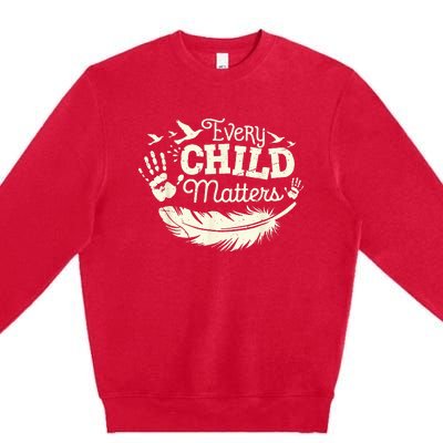 Every Orange Day Child Kindness Matter 2024 Anti Bully Premium Crewneck Sweatshirt