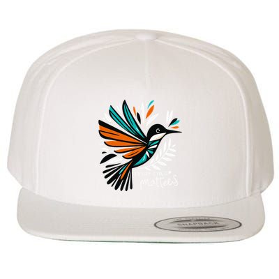 Every Orange Day Child Kindness Matter Wool Snapback Cap