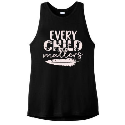 Every Orange Day Child Kindness Matter 2024 Anti Bully Ladies PosiCharge Tri-Blend Wicking Tank