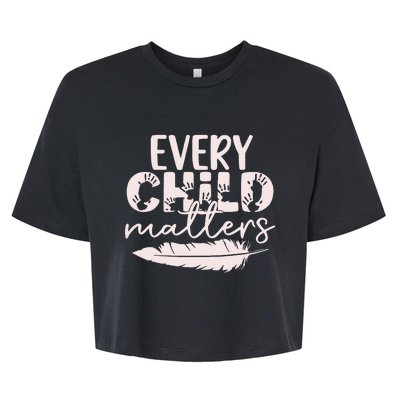 Every Orange Day Child Kindness Matter 2024 Anti Bully Bella+Canvas Jersey Crop Tee