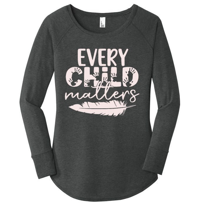 Every Orange Day Child Kindness Matter 2024 Anti Bully Women's Perfect Tri Tunic Long Sleeve Shirt