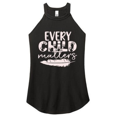 Every Orange Day Child Kindness Matter 2024 Anti Bully Women's Perfect Tri Rocker Tank