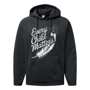 Every Orange Day Child Kindness Matter 2024 Anti Bully Performance Fleece Hoodie