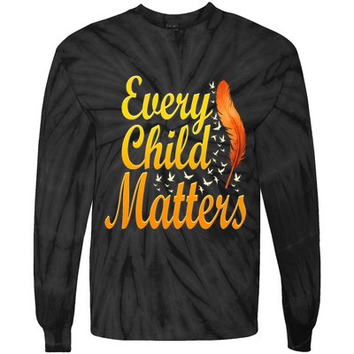 Every Orange Day Child Kindness Matter 2024 Anti Bully Tie-Dye Long Sleeve Shirt