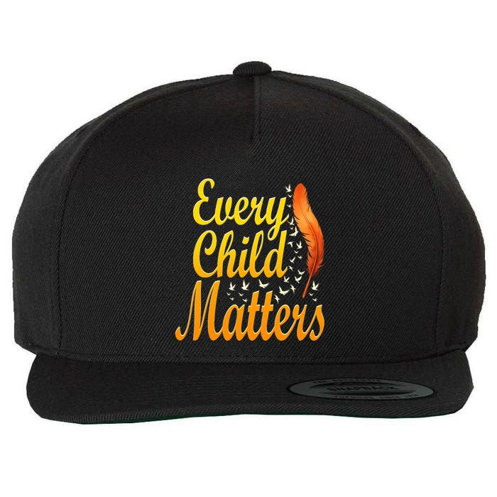 Every Orange Day Child Kindness Matter 2024 Anti Bully Wool Snapback Cap