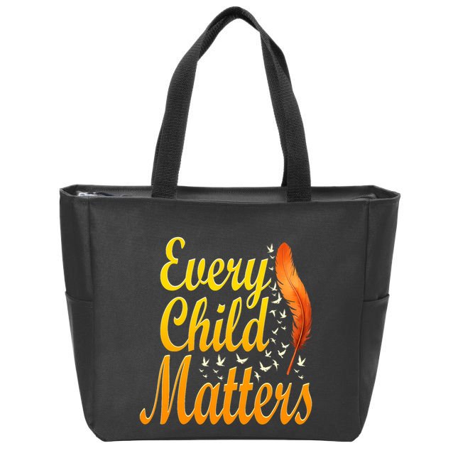 Every Orange Day Child Kindness Matter 2024 Anti Bully Zip Tote Bag