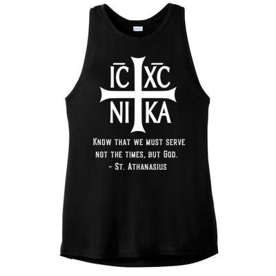 Eastern Orthodox Christian  Ladies PosiCharge Tri-Blend Wicking Tank