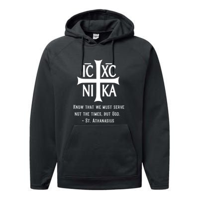 Eastern Orthodox Christian  Performance Fleece Hoodie