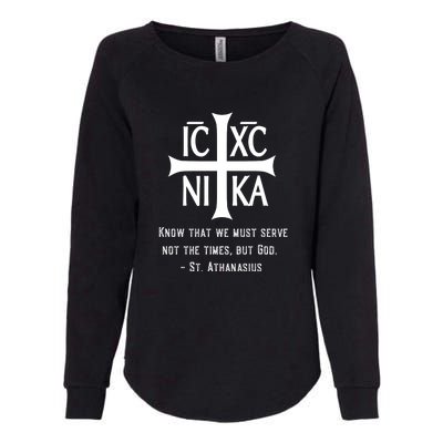 Eastern Orthodox Christian  Womens California Wash Sweatshirt