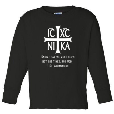 Eastern Orthodox Christian  Toddler Long Sleeve Shirt