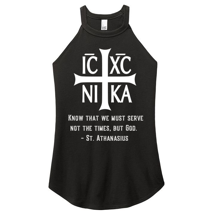 Eastern Orthodox Christian  Women's Perfect Tri Rocker Tank