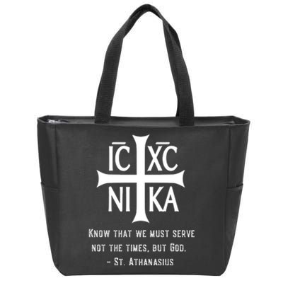 Eastern Orthodox Christian  Zip Tote Bag