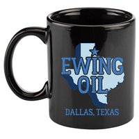 Ewing Oil 11oz C Handle Ceramic Mug