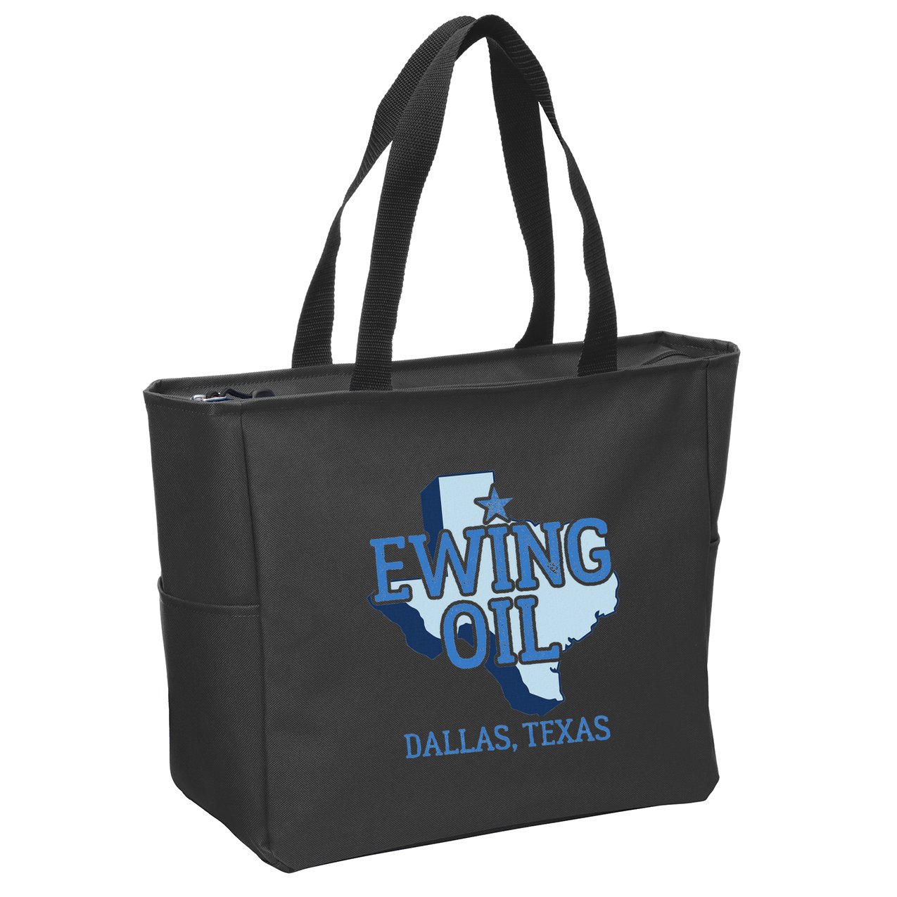 Ewing Oil Zip Tote Bag