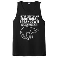 Event Of Emotional Breakdown Place Cat Here PosiCharge Competitor Tank