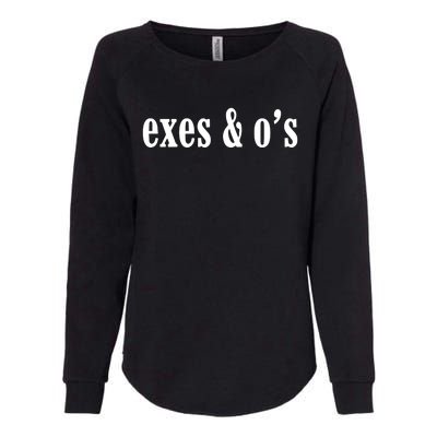 Exes & OS Womens California Wash Sweatshirt