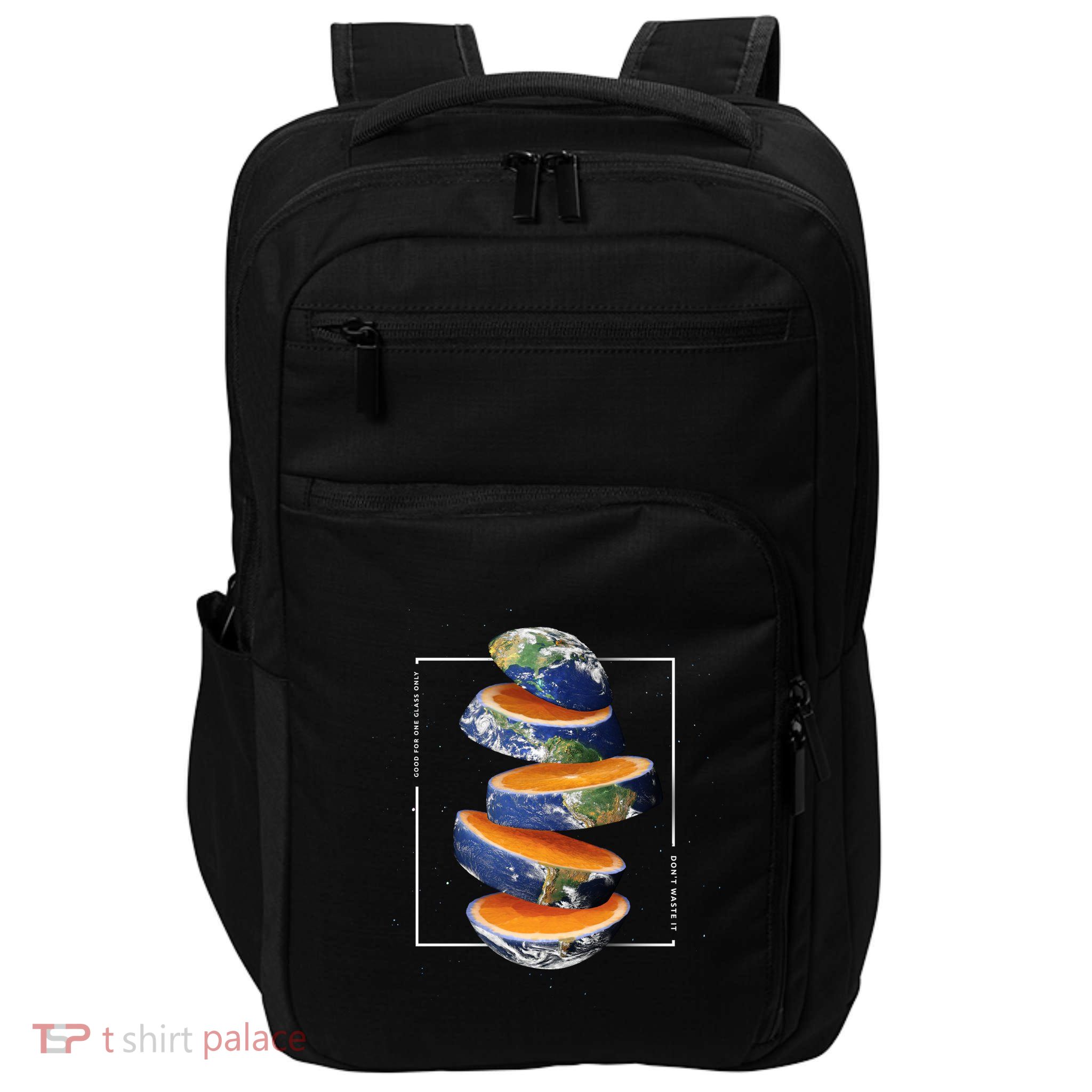Earth Orange Impact Tech Backpack