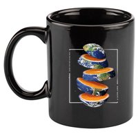Earth Orange 11oz C Handle Ceramic Mug