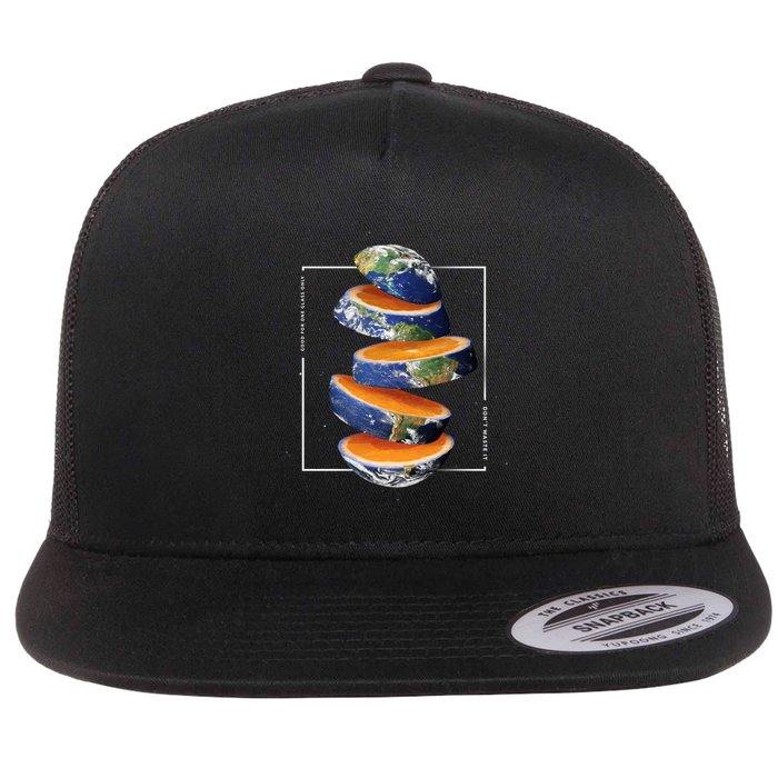 Earth Orange Flatbill Hat