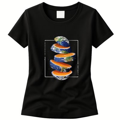 Earth Orange Womens T-Shirt