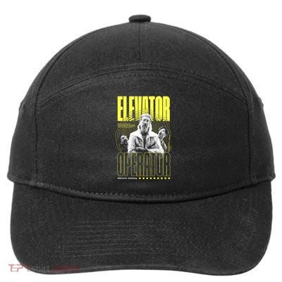 Elevator Operator 7-Panel Snapback Hat