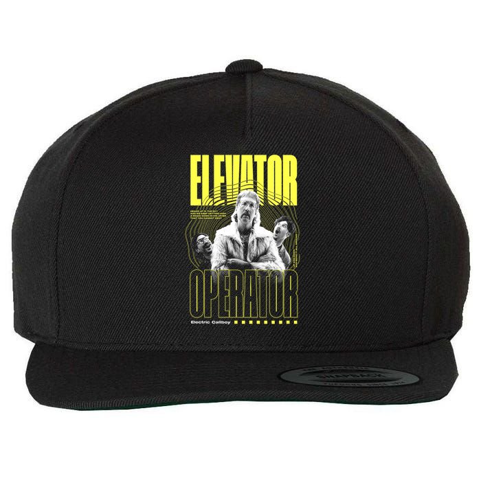 Elevator Operator Wool Snapback Cap
