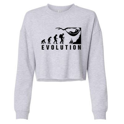 Evolution Outdoor Cropped Pullover Crew