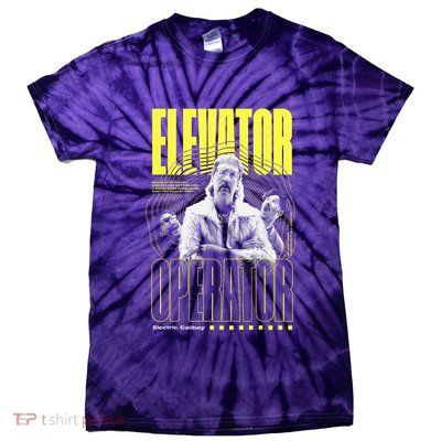 Elevator Operator Tie-Dye T-Shirt