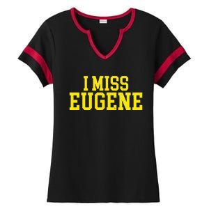 Eugene Oregon Ladies Halftime Notch Neck Tee