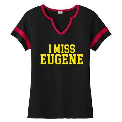 Eugene Oregon Ladies Halftime Notch Neck Tee