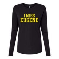 Eugene Oregon Womens Cotton Relaxed Long Sleeve T-Shirt