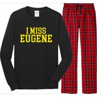 Eugene Oregon Long Sleeve Pajama Set