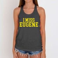 Eugene Oregon Women's Knotted Racerback Tank