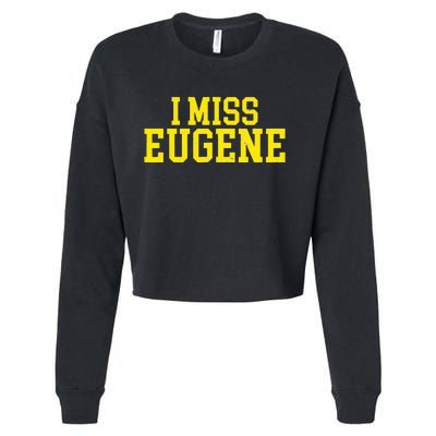 Eugene Oregon Cropped Pullover Crew