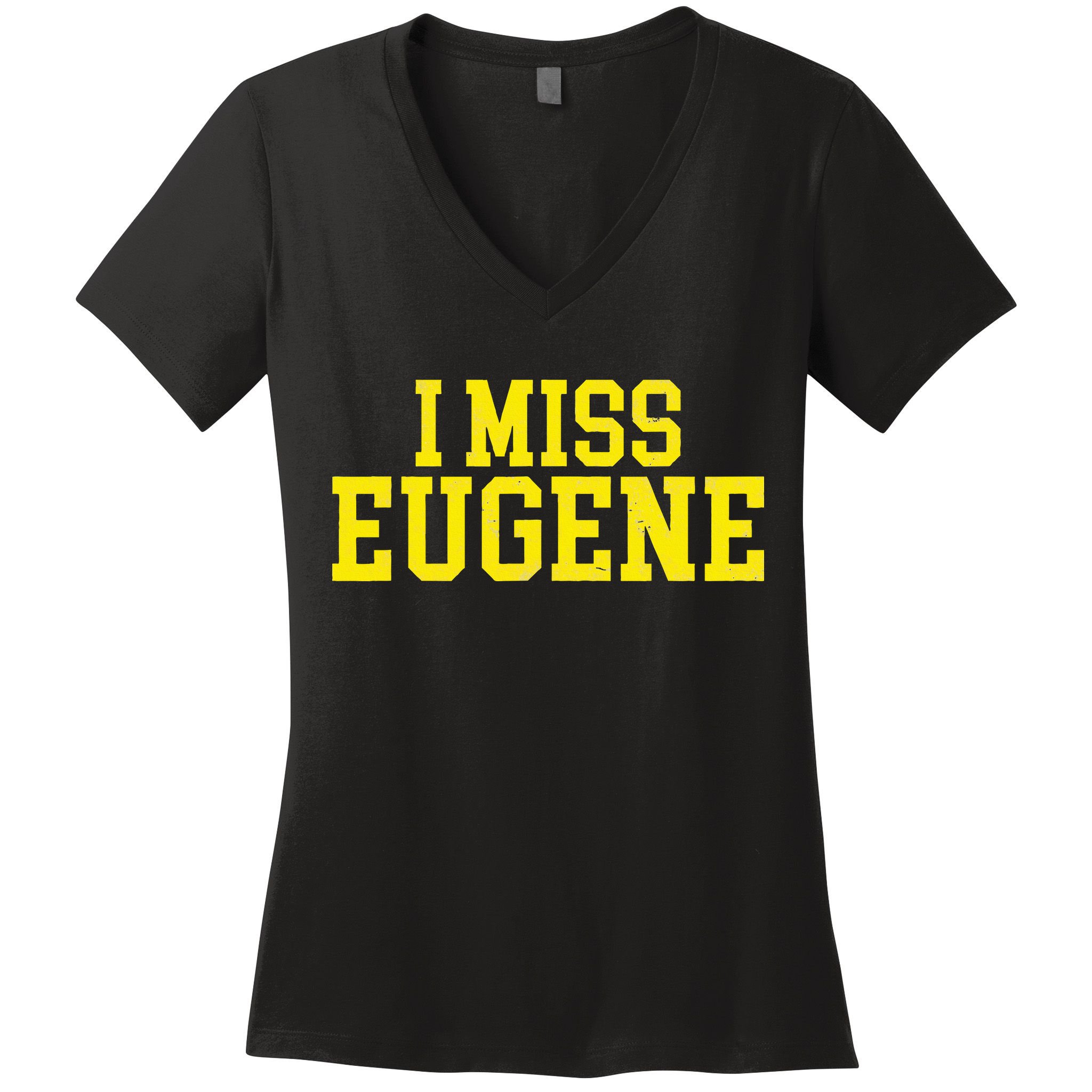 Eugene Oregon Women's V-Neck T-Shirt