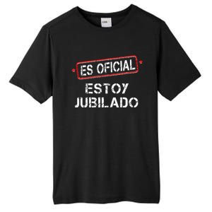 Es Oficial Estoy Jubilado Funny Spanish Retired Man Tall Fusion ChromaSoft Performance T-Shirt