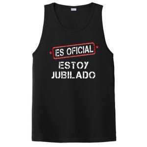 Es Oficial Estoy Jubilado Funny Spanish Retired Man PosiCharge Competitor Tank