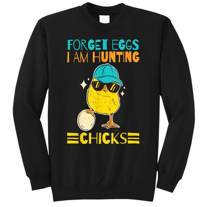 Easter Outfit Forget Eggs I'm Hunting Chicks Sweatshirt