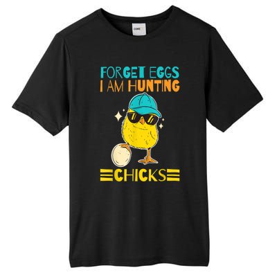 Easter Outfit Forget Eggs I'm Hunting Chicks Tall Fusion ChromaSoft Performance T-Shirt