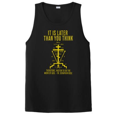 Eastern Orthodox Fr. Seraphim Rose Cross Gift PosiCharge Competitor Tank