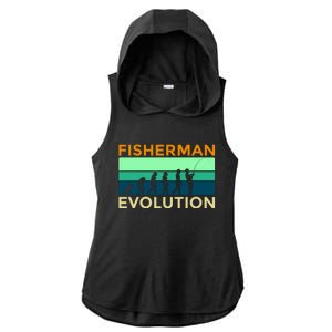 Evolution Of Fishing Ladies PosiCharge Tri-Blend Wicking Draft Hoodie Tank