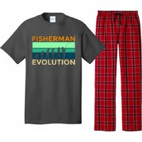 Evolution Of Fishing Pajama Set