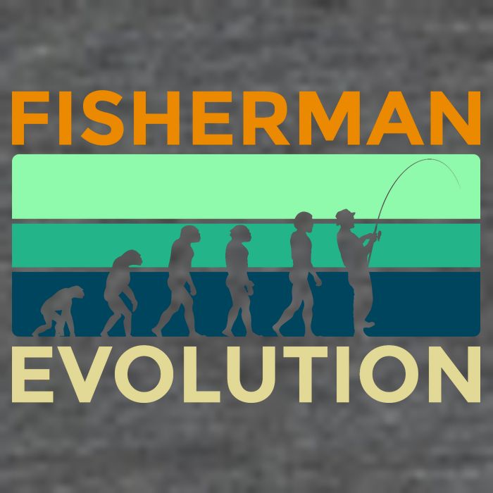 Evolution Of Fishing Baby Bodysuit